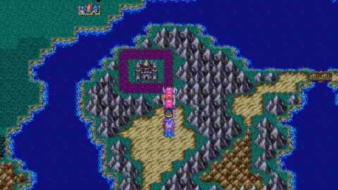 ゾーマ城　場所　外観　ドラクエ3